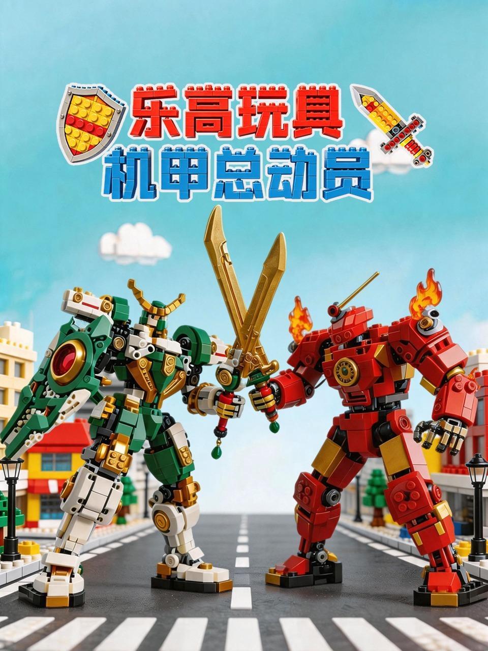 乐高玩具：机甲总动员