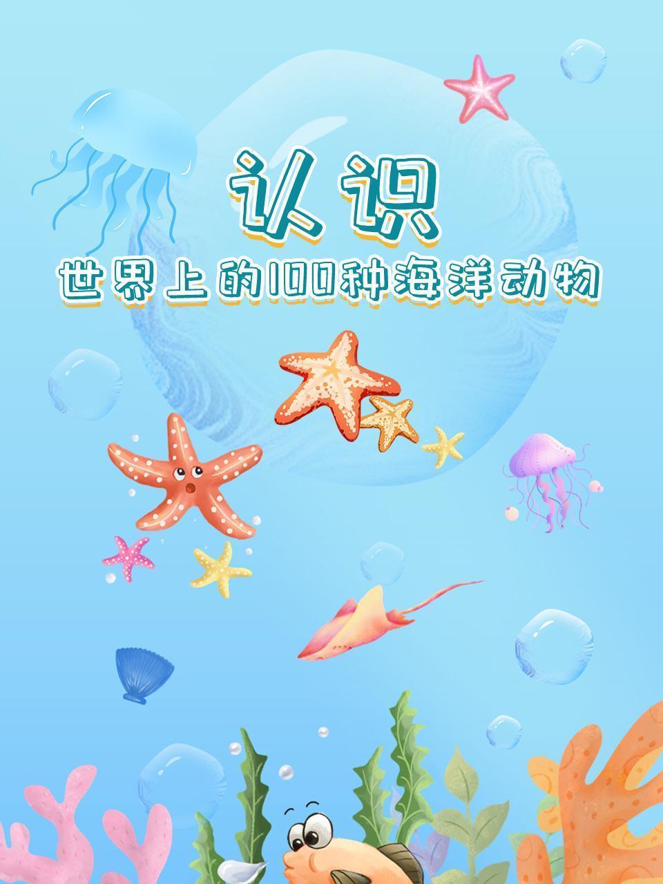 认识世界上的100种海洋动物