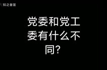 杜一然a2022-01-11党委,党工委,你分的清楚吗?2者是一回事吗?