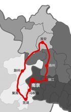 南京城市圈各城市的联系