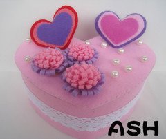 手工爱心蛋糕_360百科