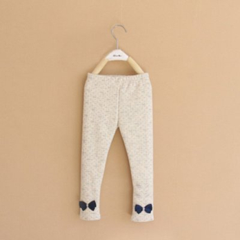 蜂贝尔 女童装 2014春款新装 公主蝴蝶结打底裤