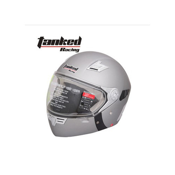 坦克T220亚钛金灰头盔 摩托车全盔 骑士跑盔 拆