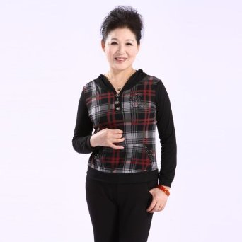 <em>桃花儿开</em> 918中老年<em>女装</em>春秋<em>外套中年人</em>休闲女