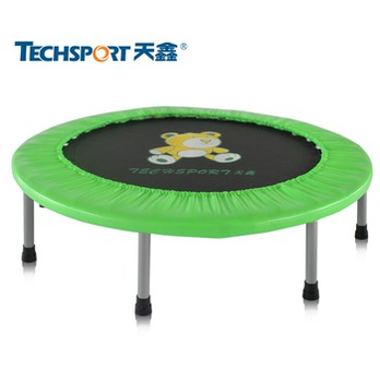 弹簧蹦床 儿童娱乐增高 绿色-可爱小熊 38寸(9