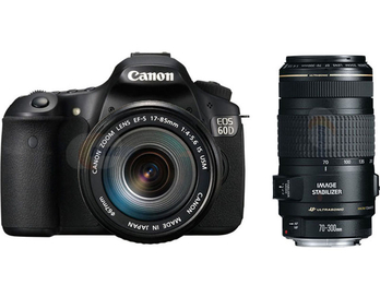 Canon 佳能 EOS 60D 单反相机 双镜套装 含17