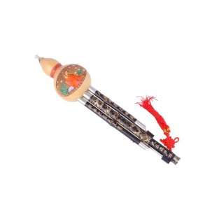 天乐 紫竹全浮雕天然 三音葫芦丝 TY13 降B调