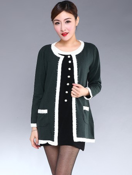 SaiTu/<em>赛兔</em> / 长袖针织<em>开衫</em> - 针织衫/女士上衣/女