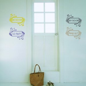 艾蒙墙贴-房间门牌 - 墙纸\/装修用品\/家居生活 -