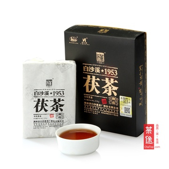 白沙溪 黑茶 湖南安化黑茶 12年御品茯砖 茶叶