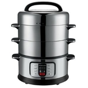 3A1蒸霸电蒸笼不锈钢双层定时多功能电蒸锅 