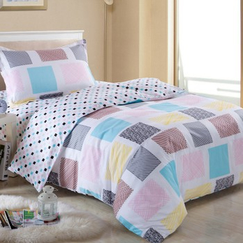 维众纯棉AB版学院风系列床单被套超大单人三