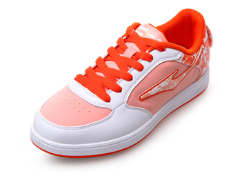 <em>鸿星尔克 女板鞋</em> 桃粉 12112401078-202 - 板鞋