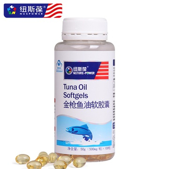 纽斯葆 金枪鱼油软胶囊 提高记忆力 增强免疫力