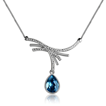 威妮华 施华洛世奇元素天使之翼颈链 - 项链\/时