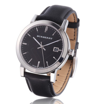 男士复古休闲计时夜光针扣石英表