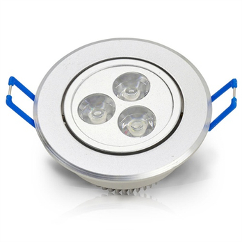 蒙特丽 最新高科技3瓦当30瓦LED大功率拉丝银