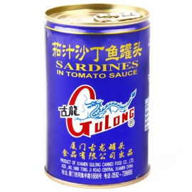古龙茄汁沙丁鱼罐头(听装 425g) - 罐头类食品\/