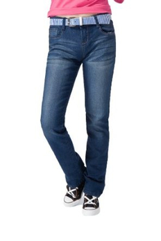 Semir 森马 时尚系列 牛仔长裤 女式 10241311