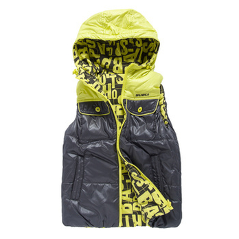 巴拉巴拉balabala冬款童装男<em>中童</em>两穿<em>马甲</em>220