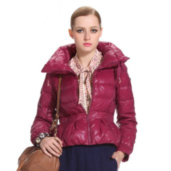 ochirly 欧时力 长袖 高腰厚羽绒服外套欧美 女式