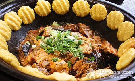 【建国路】【大东北铁锅炖鱼】美味套餐!地道东北木火灶，炖出农家野味来，节假日通用【4.1折】_秦皇岛美食团购_360团购导航