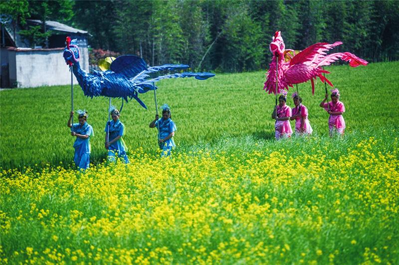 民俗展演助力乡村旅游