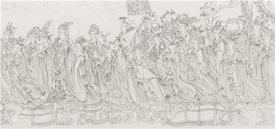 展览主题:向传统致敬-经典线描临摹研究展 策展人:张庆 开幕式时间:2018年3月11日下午两点 展览时间:2018年3月11日-3月20日 展览地点:塞隆水泥库艺术空间 参展艺术家:赫捷、贾爱英、李金朵、李孔、李艺华、李芷阅、李志全、林静云、林琳、冉华莹、孙娟娟、田红岩、温郎春、徐辉、曾旭、张骞、赵丽丽、赵正辉、周萍 媒体支持:雅昌艺术网、艺起网络科技(北京)有限公司、99艺术网、Art banana、艺美中国网、中国艺站网、今日中国艺术网、中国时尚新闻网、中国书画家网、腾