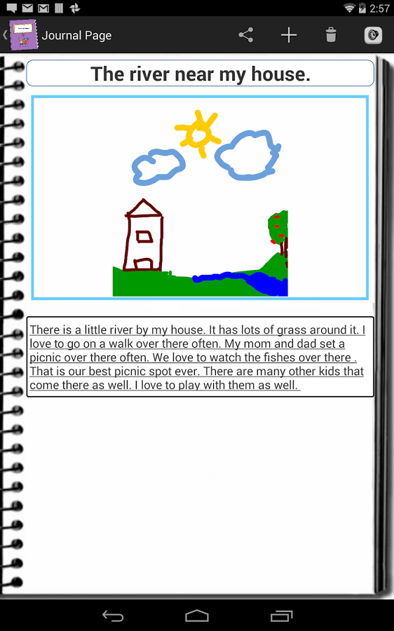 Journal for kids截图2