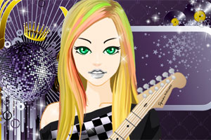 摇滚明星换装,摇滚明星换装小游戏,360小游戏