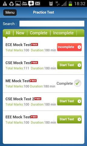 Gate Test Series2014截图4