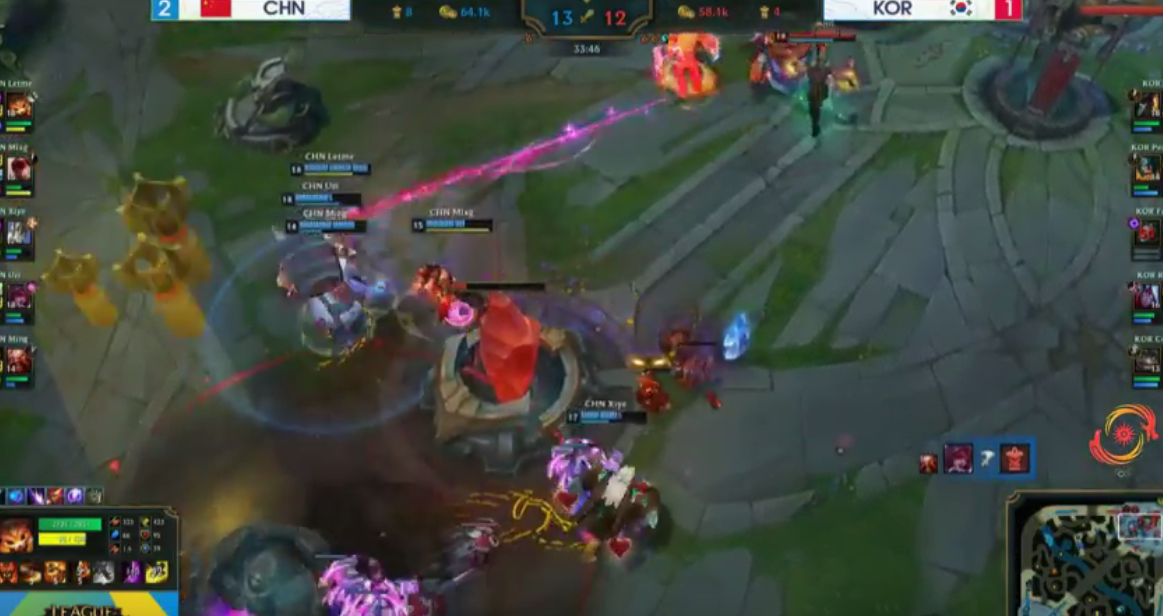 亚运会中国LOL战队3:1战胜韩国队 拿下金牌!