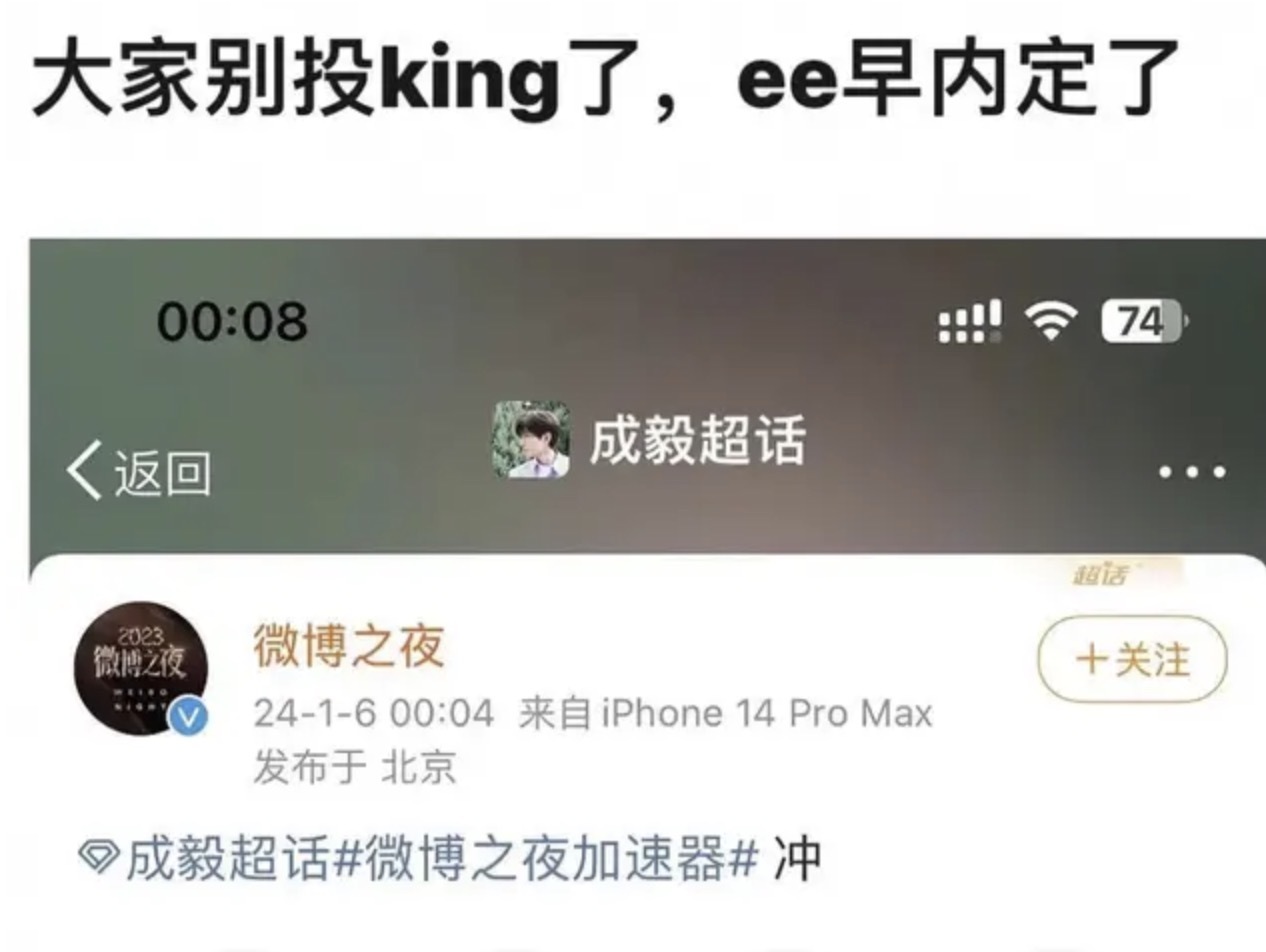 微博之夜奖项疑内定，分别由成毅白鹿两人获得，冯小刚曾曝过业内各大奖项内幕- 360娱乐
