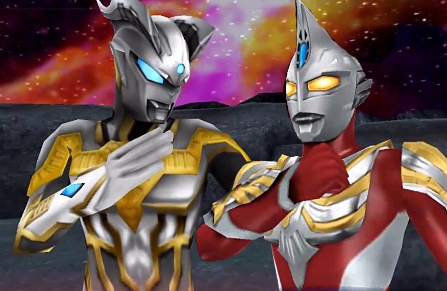 黄金赛罗奥特曼携手麦克斯奥特曼大战5怪兽 -