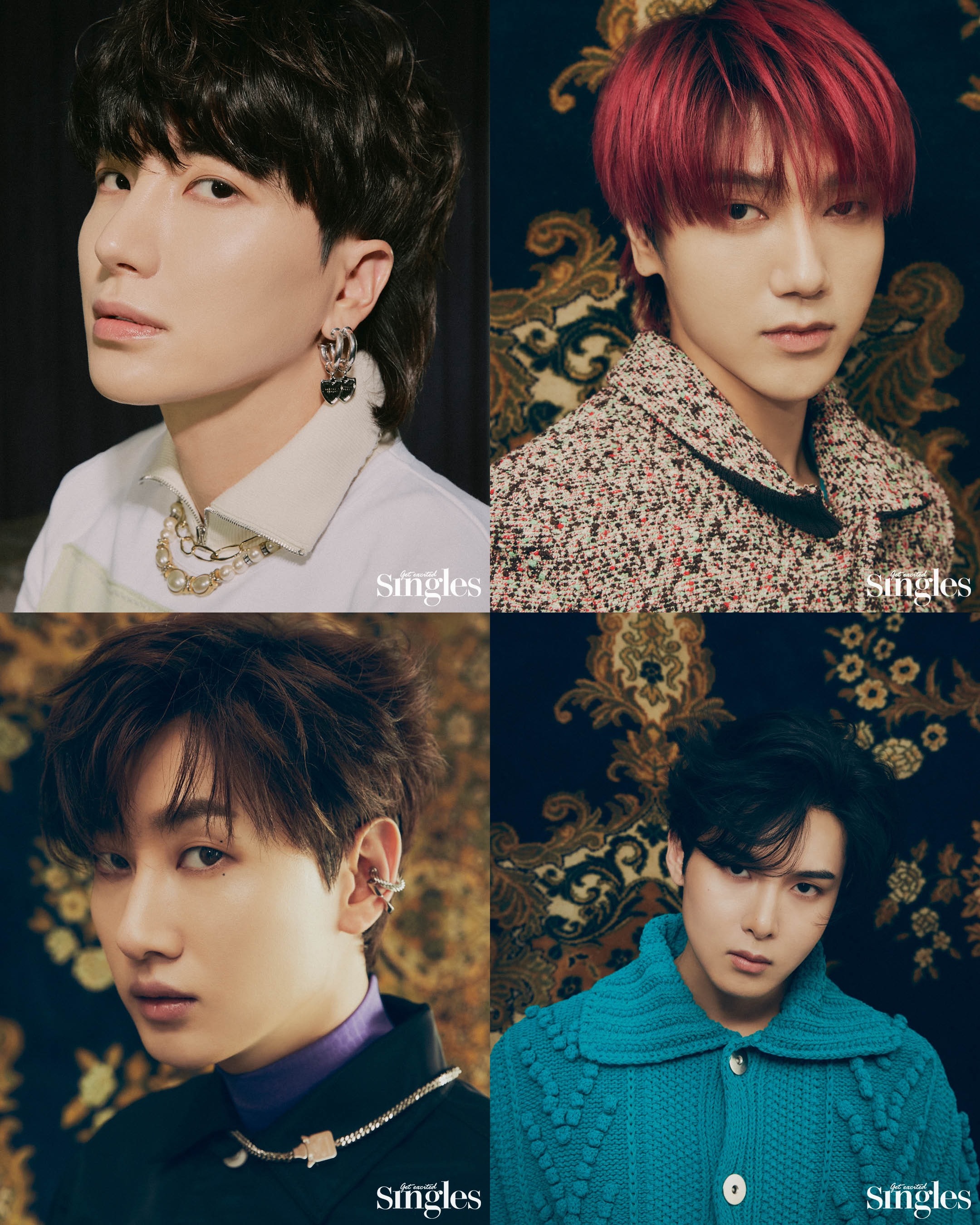 superjunior成员利特艺声银赫厉旭画报公开