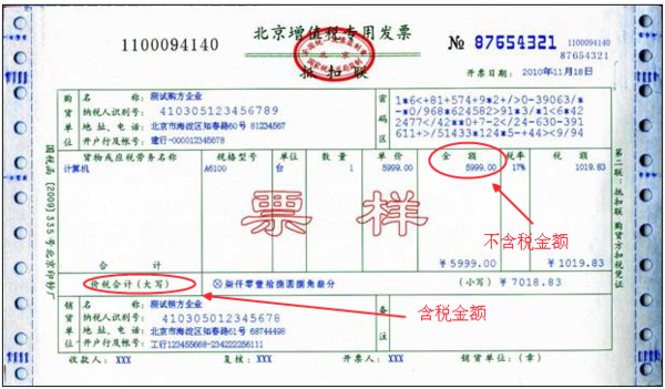 增值税专用发票注明买价1万.这个价格是含税的