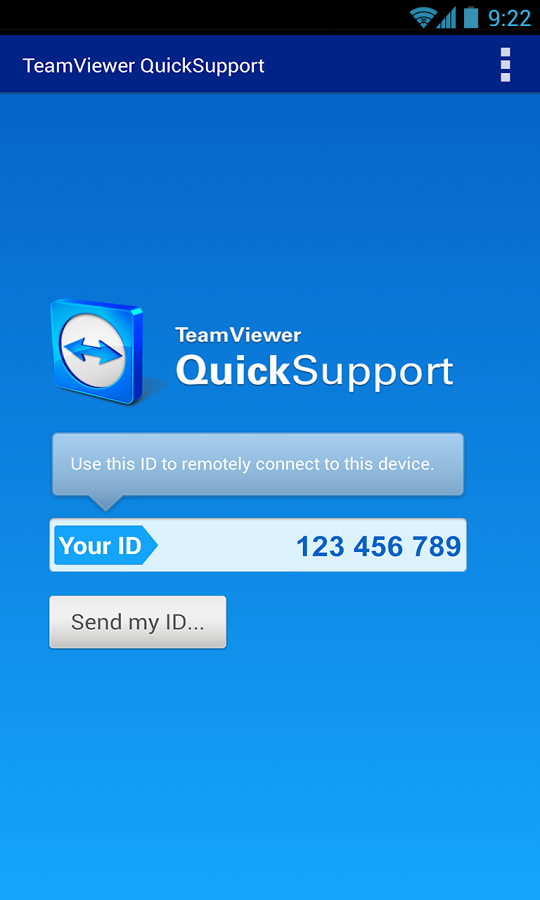 TeamViewer QuickSupport截图1