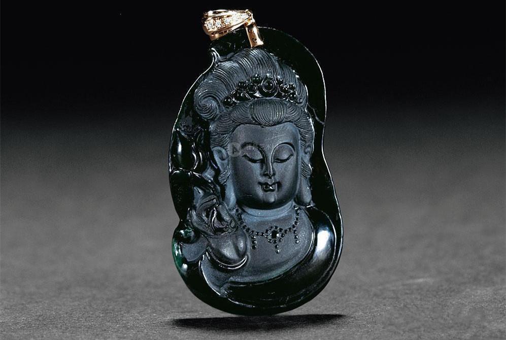 情人的影子,翡翠里的独秀--墨翠