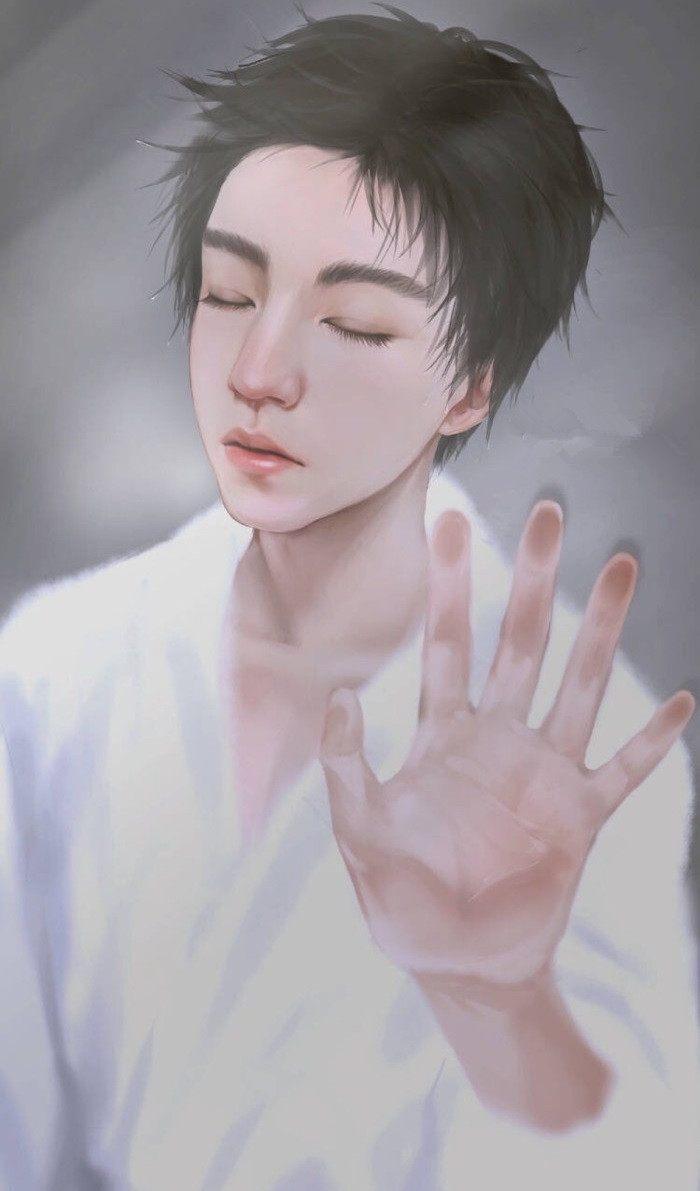 王俊凯,漫画版图片。身边朋友都一致认为三个人里面王俊凯最好看,仔细看真的长得很精致。桃花眼、睫毛很长、眼睛很大、水汪汪的很有灵性。鼻子很小巧、鼻翼小山根高、线条流畅、嘴巴也小小的。脸圆圆的很可爱但一瘦下来立马就很俊秀了,少年感很足。眉毛蛮浓的,眉毛露出来很有英气。