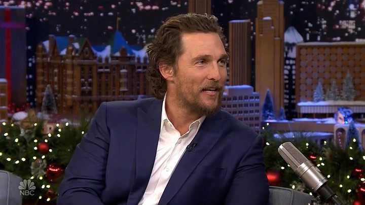 【肥伦秀】真探主演 马修麦康纳 matthew mcconaughey 宣传电影金矿