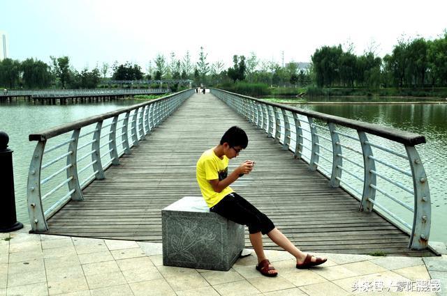 雨后清新 平邑县东城人工湖