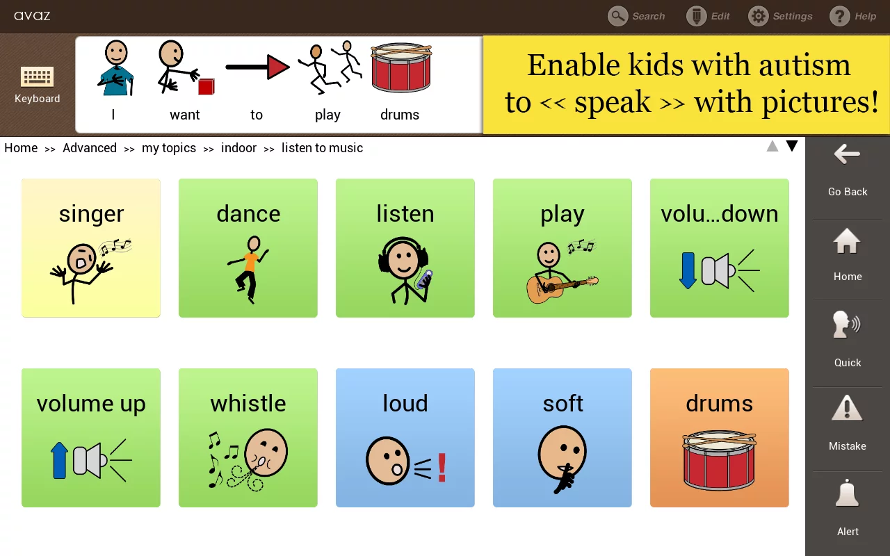 Avaz Lite - AAC App for Autism截图9