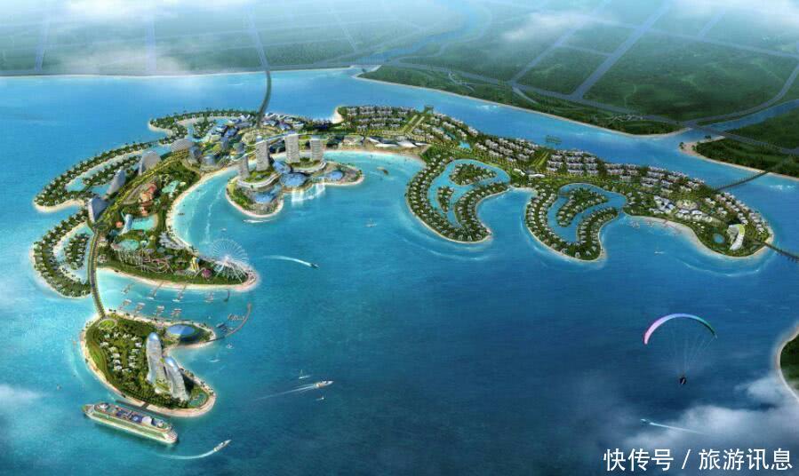 中国最大人工岛屿, 堪比迪拜式人工岛, 是有钱