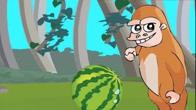 猴子种葡萄 儿童故事 寓言故事