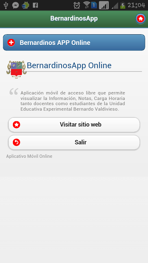 BernardinosApp截图1