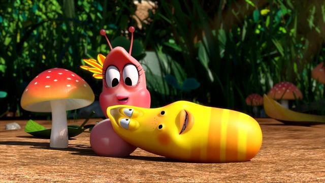 爆笑虫子第3季 - 031 pink的秘密 larva 亲子-360视频
