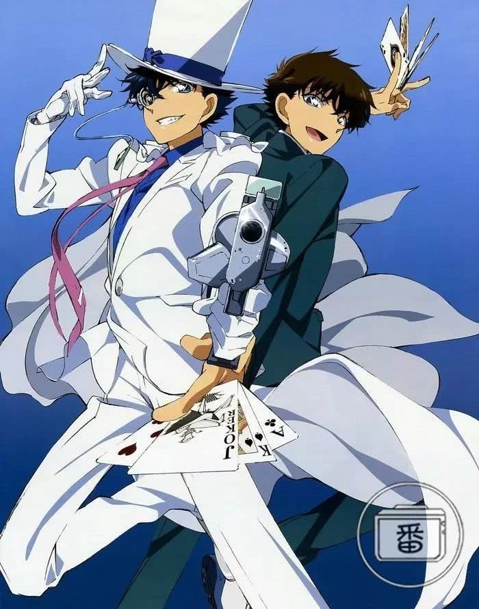 揭开名侦探柯南中怪盗基德的背后,光鲜亮丽的