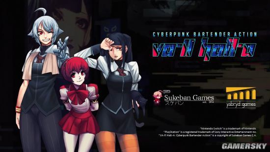 《va-11 hall-a:赛博朋克酒保行动》将登陆ps4/任天堂