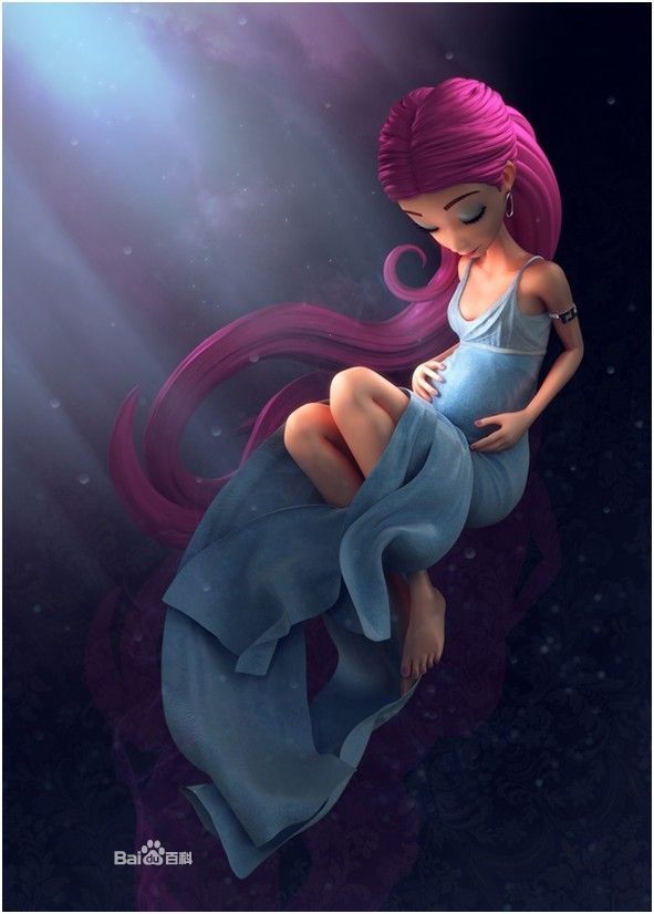 维cg动画,也有版画