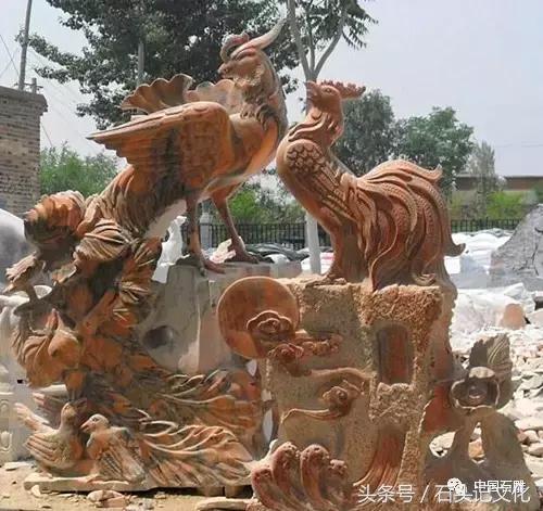 凤凰的寓意和代表的民族精神以及石雕凤凰案例